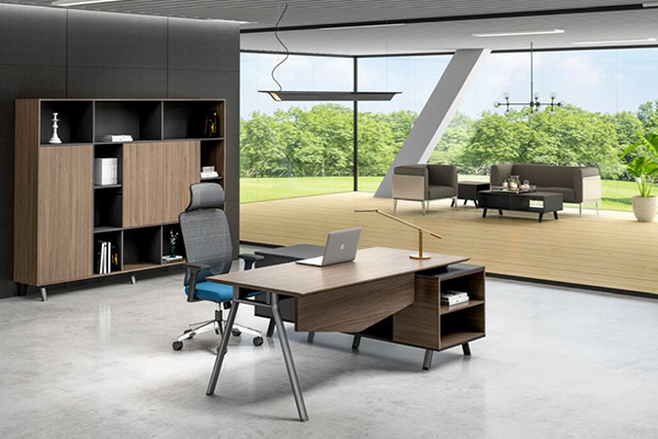 美女污网站家具莫兰迪系列 - 时尚美观总监经理胶板办公桌